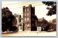 RPPC First Methodist Church WAUKEGAN Illinois EKC 1940-1950 VTG Postcard 1198 picture