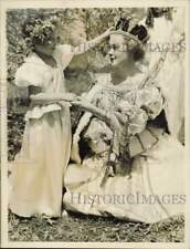 1937 Press Photo Winchester, Virginia, Apple Blossom Festival royalty picture