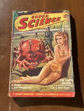 Super Science Stories April 1949 Vol 5 #2 I, Mars VG Ray Bradbury Sci-Fi Pulp picture