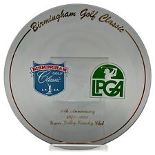 VTG 1981 BHAM Green Valley Country Club LPGA 10th Anniversary Collector Plate picture