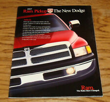 Original 1997 Dodge Ram Pickup Truck Deluxe Sales Brochure 97 1500 2500 3500 picture