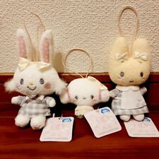 Sanrio French Girly Mascot SET of 3 Plush 9-12cm Prize marron cream Wish Me Mel picture