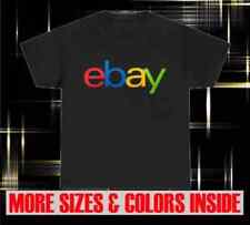 Hot New ebay funny Logo Men's Black T-Shirt Size S-5XL picture