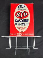 Vintage STP Oil Advertising Gasoline Service Station Display Rack Sign NOS  picture