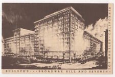 Los Angeles Bullock's Department Store c1940's downtown Broadway, Hill & Seventh picture
