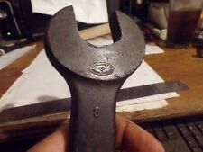 VINTAGE RARE LARGE WILLIAMS  1 7/16'' Open End Railroad Engineers Wrench  picture