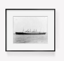 c1897 photograph of S.S. KAISER WILHELM DER GROSSE Summary: Full port view. picture