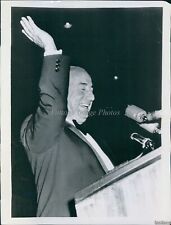 1955 Adlai Stevenson Chicago Il Democratic Presidential Candidate Wirephoto 7X9 picture