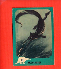 1961 NU-CARDS  DINOSAUR SERIES   #19  MESOSAURUS picture