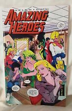 Amazing Heroes #190  May 1991 Adam Hughes Cover Art Magazine Comic  Book Art picture