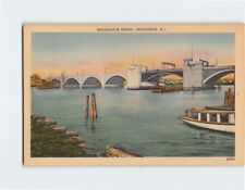 Postcard Washington Bridge, Providence, Rhode Island picture