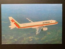 Postcard Air Portugal Airbus A320 Aircraft - Airline Issued picture