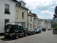 PHOTO  COLLETON HILL EXETER MODEST 1820S HOUSES STEPPING DOWN THE HILL TO THE RI picture