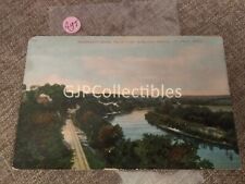 PAYT Train or Station Postcard Railroad RR MISSISSIPPI RIVER FROM FORT SNELLING picture