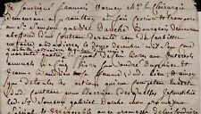 1744-1770 Hte Marne Surgeon Prauthoy VARNEY Leffond DARCHE DUPUISET BAUDRIER picture