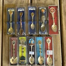 Vintage Collectors Spoon Bundle Mixed Lot 10 Spoons NIB Unique Collectable picture
