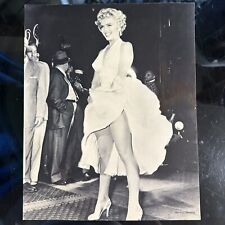 RARE Vintage Marilyn Monroe 1973 Picture Photo Still # 816 B&W 8X10 7 year itch picture