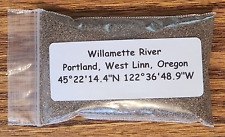 Willamette River West Linn Portland Sand Soil Dirt Sample Oregon Apx. 30ml picture