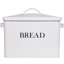 Bread Box Kitchen Countertop Large Stainless Steel Breadbox Cake Food Container picture