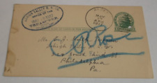 MAY 1917 LEHIGH VALLEY RAILROAD RENT POST CARD ALDEN NEW YORK picture