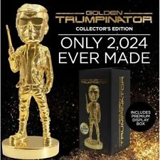 Collector’s Item Gold Trumpinator Bobblehead + Regular Trumpinator Double Pack picture