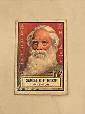 1952 Topps Look 'n See Samuel Morse #70 picture