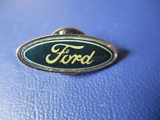 Ford Script Blue Enamel Logo Lapel Pin  Tie Tack 1 