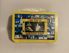 NOS New Sealed Vintage Fabulous Las Vegas Miniature Mini Playing Cards picture