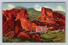 Denver CO-Colorado, Scene In The Park, Antique, Vintage Postcard picture