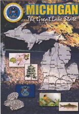 State Map Postcard-The Great Lake State, Michigan picture