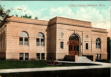 Mankato Minnesota Public Library Divided Back Postcard C-1907-1915  picture