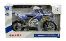 1/12 New Ray Motorcycles Yamaha YZ-450F Blue Diecast Model Toy Bike 58313 picture