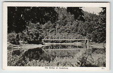 Postcard The Bridge at Cooksburg, PA Reproduction Card picture