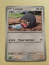 Pokémon TCG Lechonk Sv06: Paldean Fates 071/091 Spanish picture