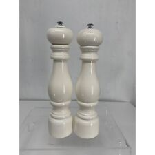 Banton by Vic Firth Gourmet Salt Shaker and Pepper Mill White READ picture