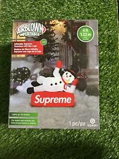 Supreme Large Inflatable Snowman BRAND NEW Authentic Red Box Logo  picture