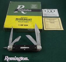 Remington 1994 R4243SB Silver ENGRAVED (1-OF-500) MADE Bullet Knife picture