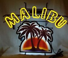 Malibu Rum Palm Coconut Tree Neon Lamp Light Sign With HD Vivid Printing 20
