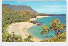 PPC Postcard HI Hawaii Kauai Lumahai Beach Setting For The Motion Picture 