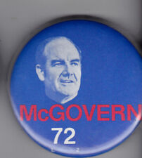 McGovern 72 Picture Campaign Button picture