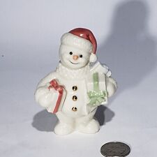 Lenox Twelve 12 Months of Snowmen December Figurine Christmas 2000 Presents picture