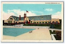 Birmingham Alabama AL Postcard Club Rex Exterior Building c1940 Vintage Antique picture