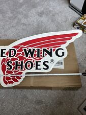 Red Wing Shose Sign  19 Inch picture