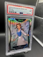 2023 Kakawow Phantom Disney 100 Belle #85 Silver Holo Beauty and the Beast PSA 9 picture
