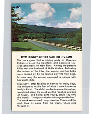 Hungry Mother Park 5 miles from Marion Virginia Postcard 1815 picture