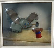 1941 Vintage Disney Production Cel Of Dumbo On Courvoisier background picture