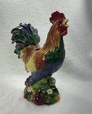 1990 Fitz & Floyd Rooster Pitcher picture