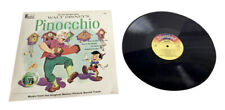 Walt Disney's Pinocchio Soundtrack 1963 Disneyland Vinyl LP picture