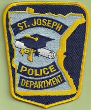 ST. JOSEPH MINNESOTA POLICE SHOULDER PATCH picture