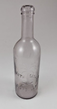 Antique South Carolina Dispensary Bottle Cylinder Pint Rum Tree - Rare Version picture
